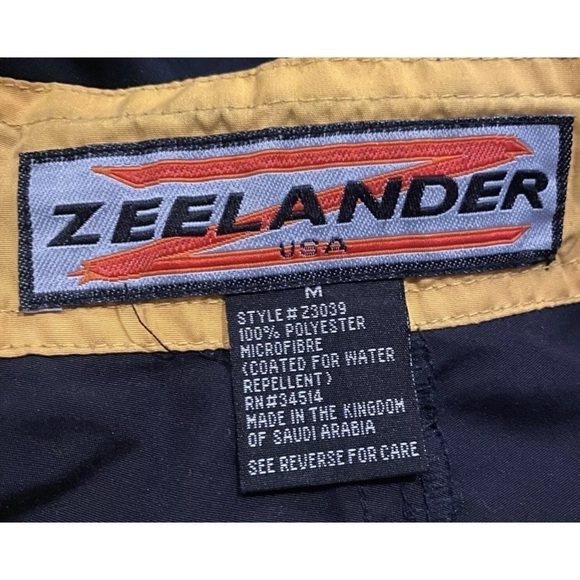 Zeelander Board Shorts Men's Size Medium Activewear Unlined Cargo Blue (987) - Picture 4 of 5